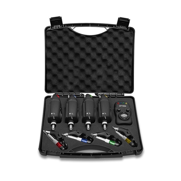DELPHIN Optimo 9v 4+1 CSWII set bait alarm and snag
