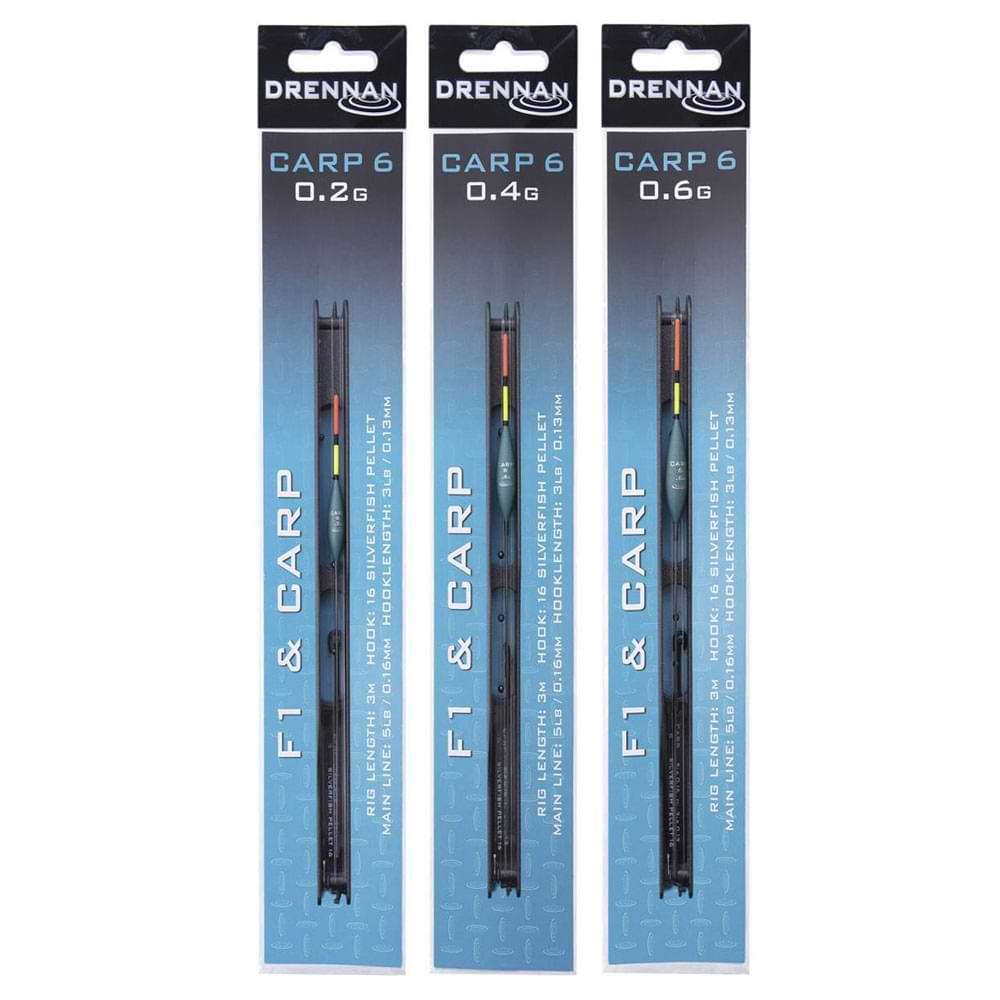 DRENNAN Carp 6 - F1 And Carp Rig