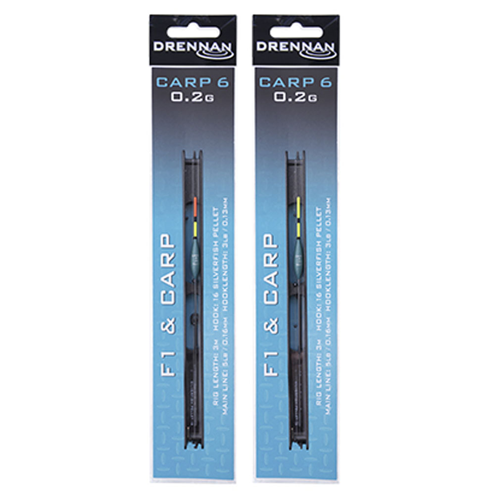 DRENNAN Carp 6 - F1 And Carp Rig