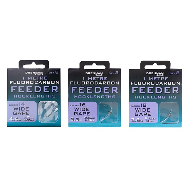 DRENNAN Fluorocarbon Feeder Wide Gape