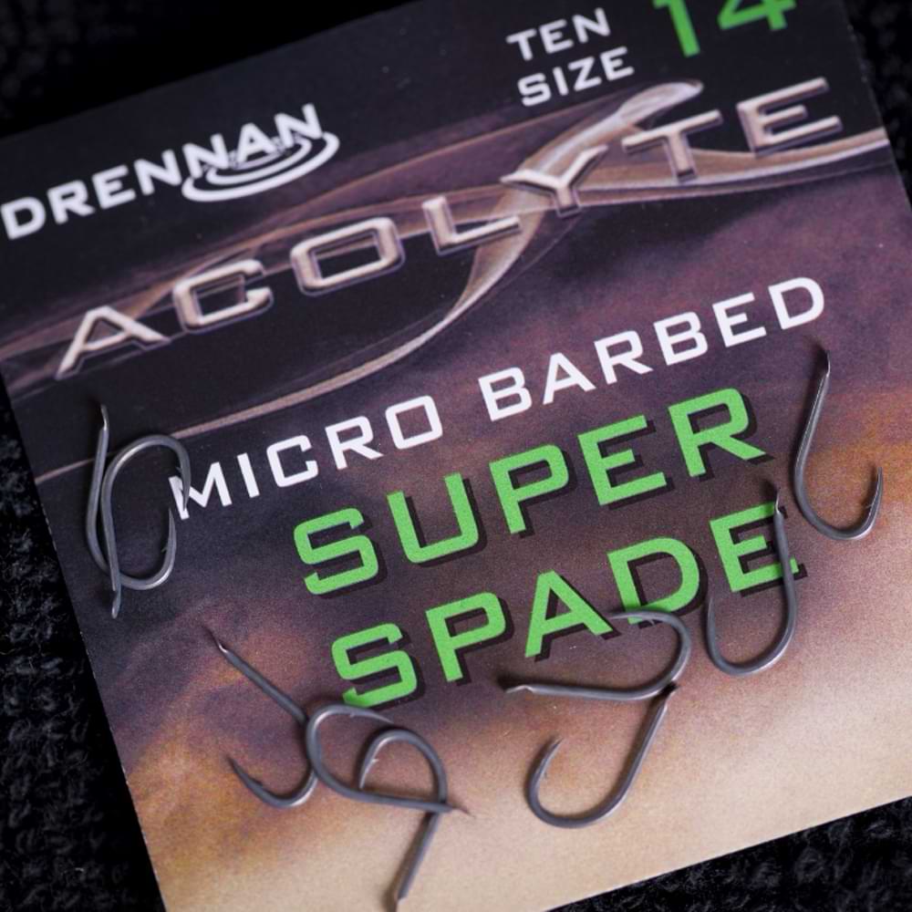 DRENNAN Acolyte Super Spade Hooks