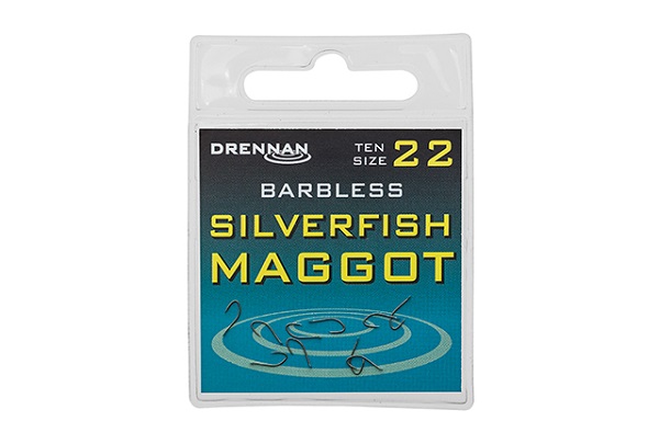 DRENNAN Barbless Silverfish Maggot