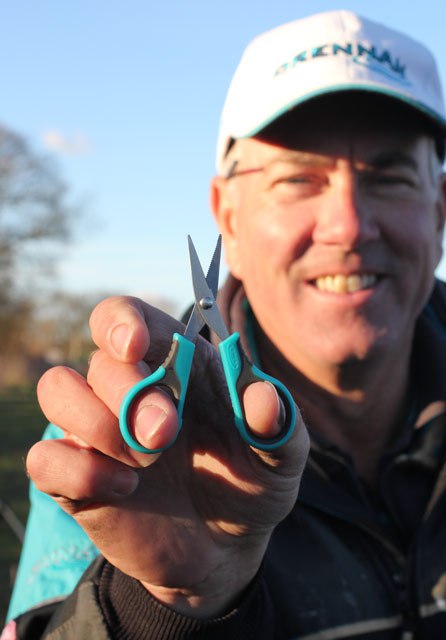 DRENNAN Braid and Mono Scissors Aqua