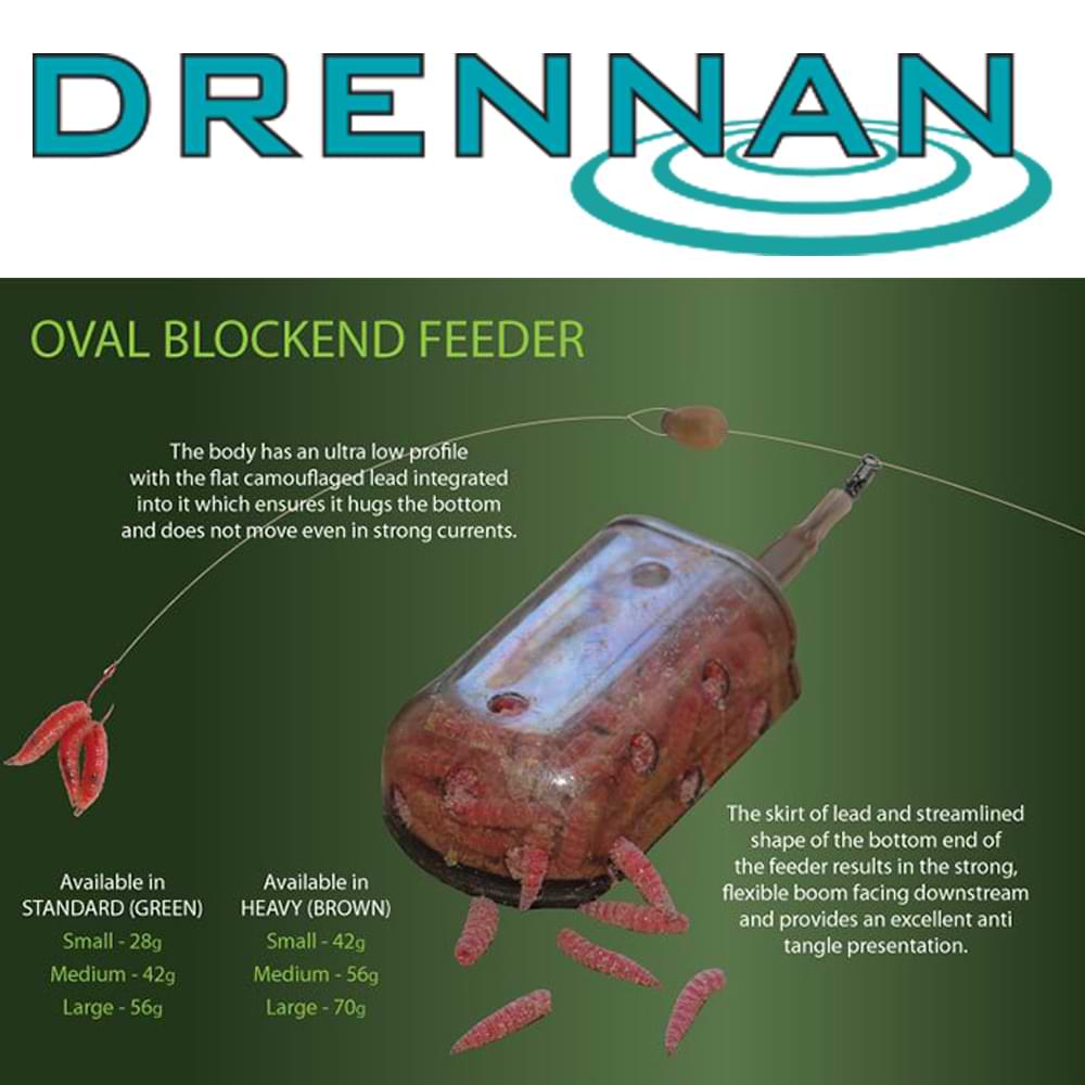 DRENNAN Oval Blockend Heavy Feeder
