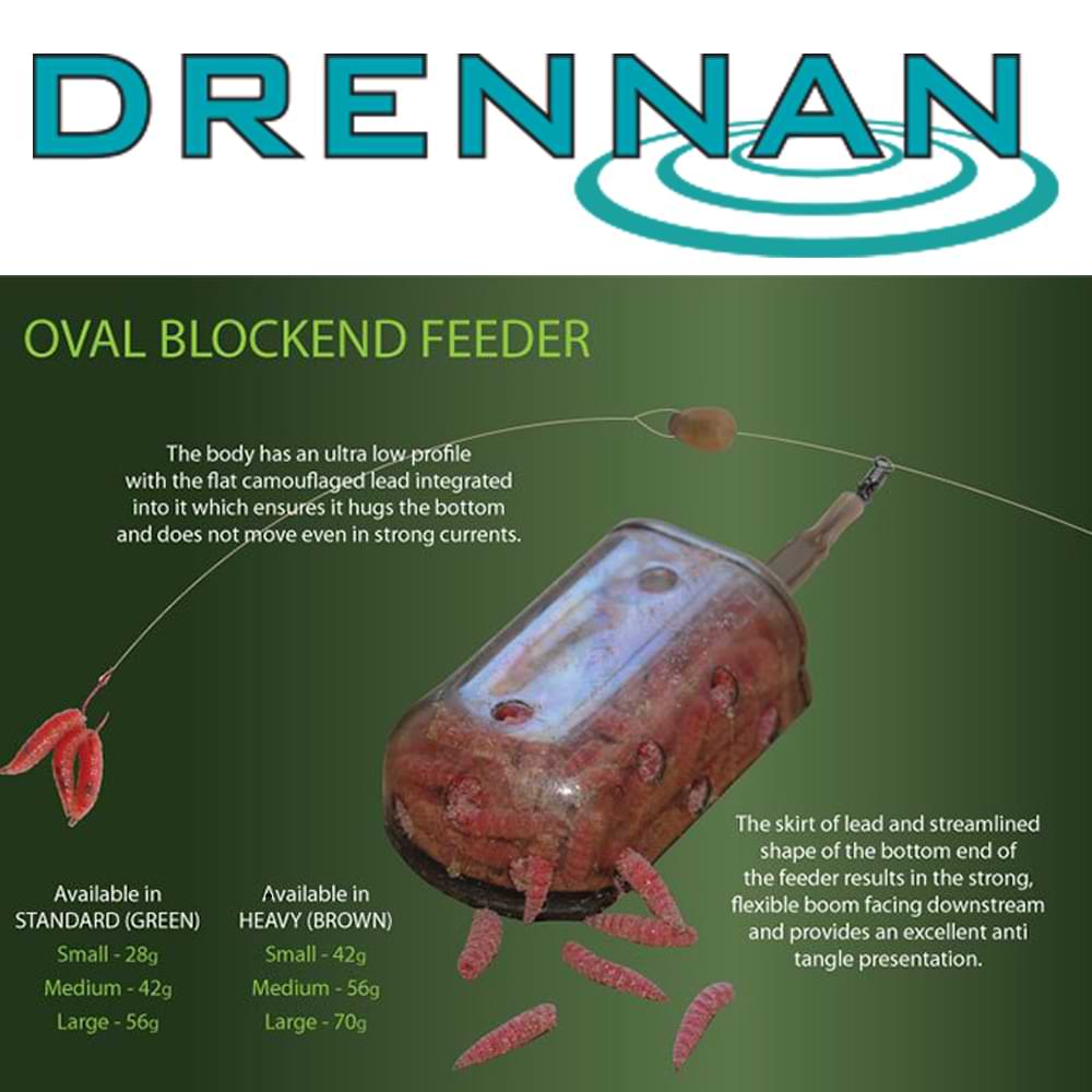 DRENNAN Oval Blockend Standard Feeder