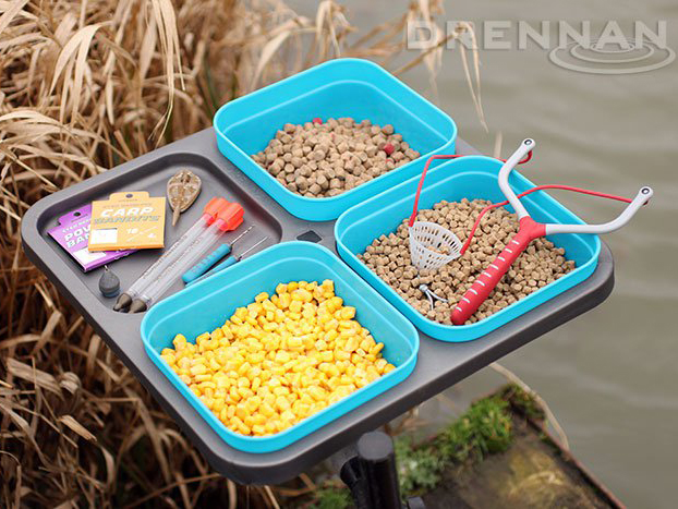 DRENNAN Pellet Bait Seal Box Aqua