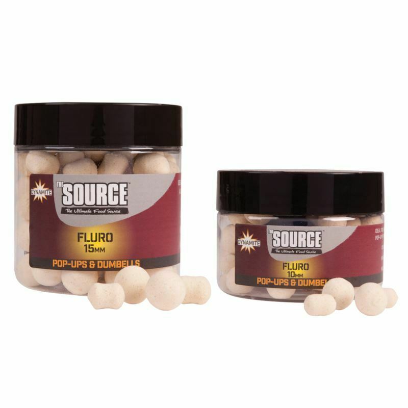 DYNAMITE BAITS The Source White Fluro Pop-Up