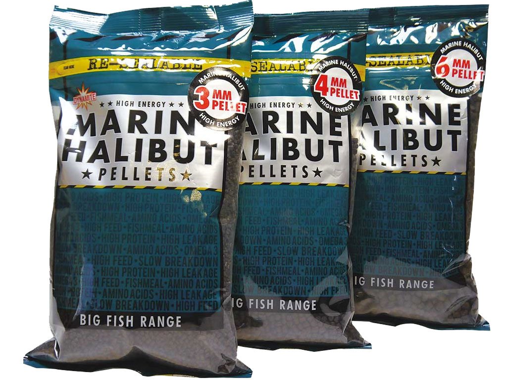 DYNAMITE BAITS Marine Halibut Pellets 900gr