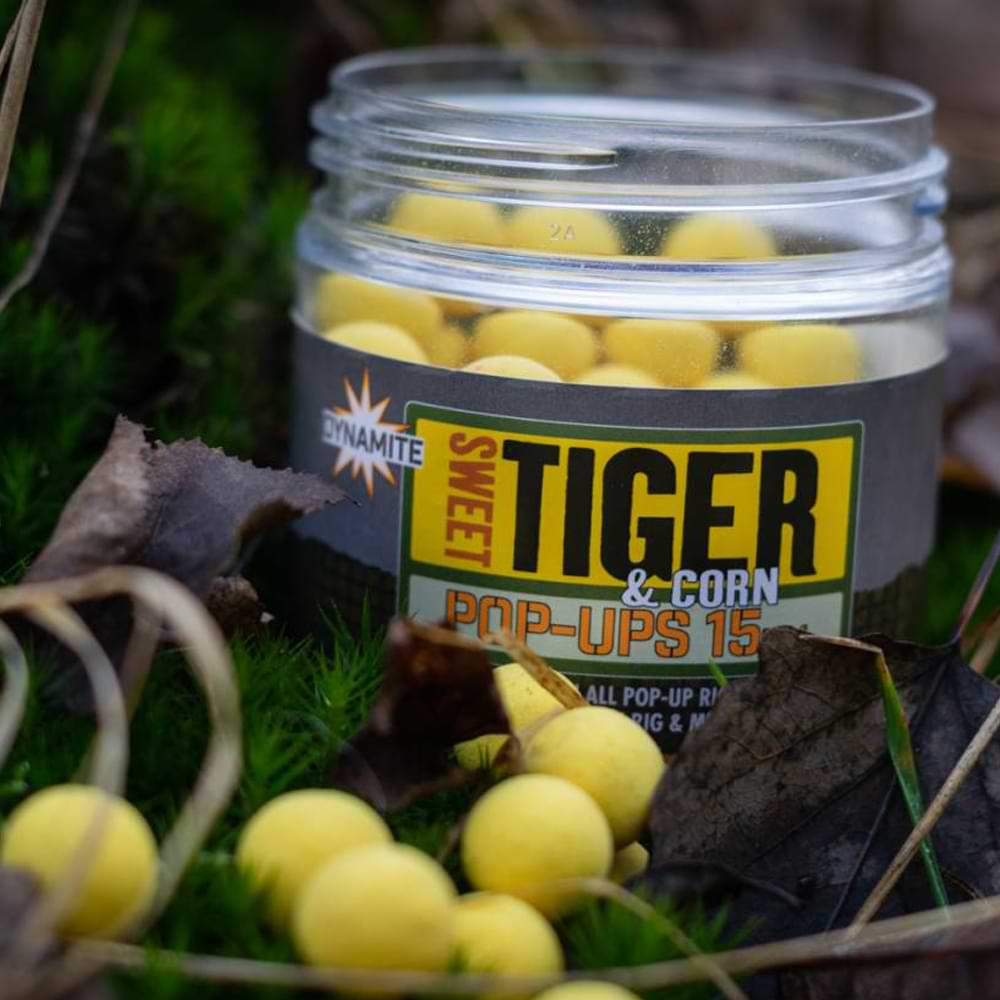 DYNAMITE BAITS Sweet Tiger and Corn Pop-Ups 15mm