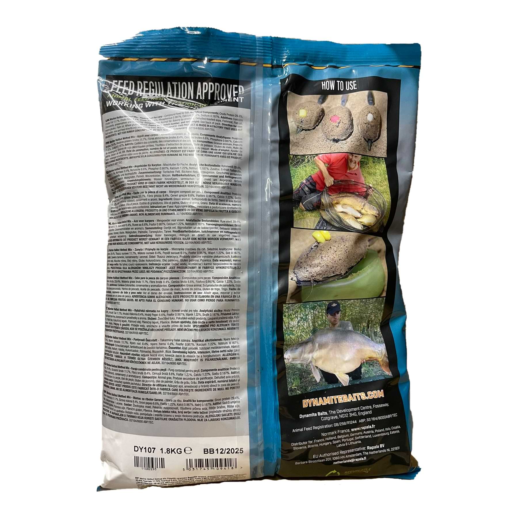 DYNAMITE BAITS Marine Halibut Method Mix 2kg