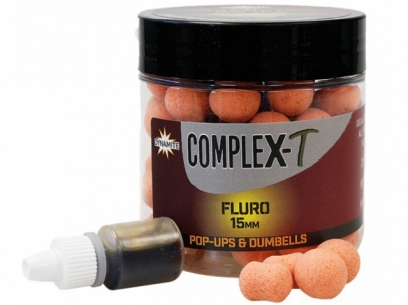 DYNAMITE BAITS CompleX-T Fluro Pop-Ups and Dumbells