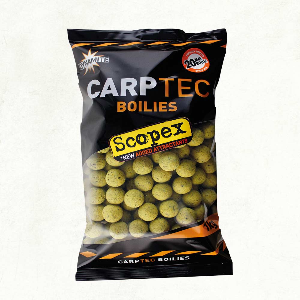 DYNAMITE BAITS Scopex Carp Tec Boilies 20mm