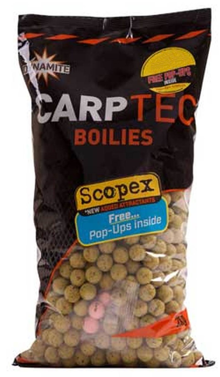 DYNAMITE BAITS Scopex Carp Tec Boilies 20mm 2kg