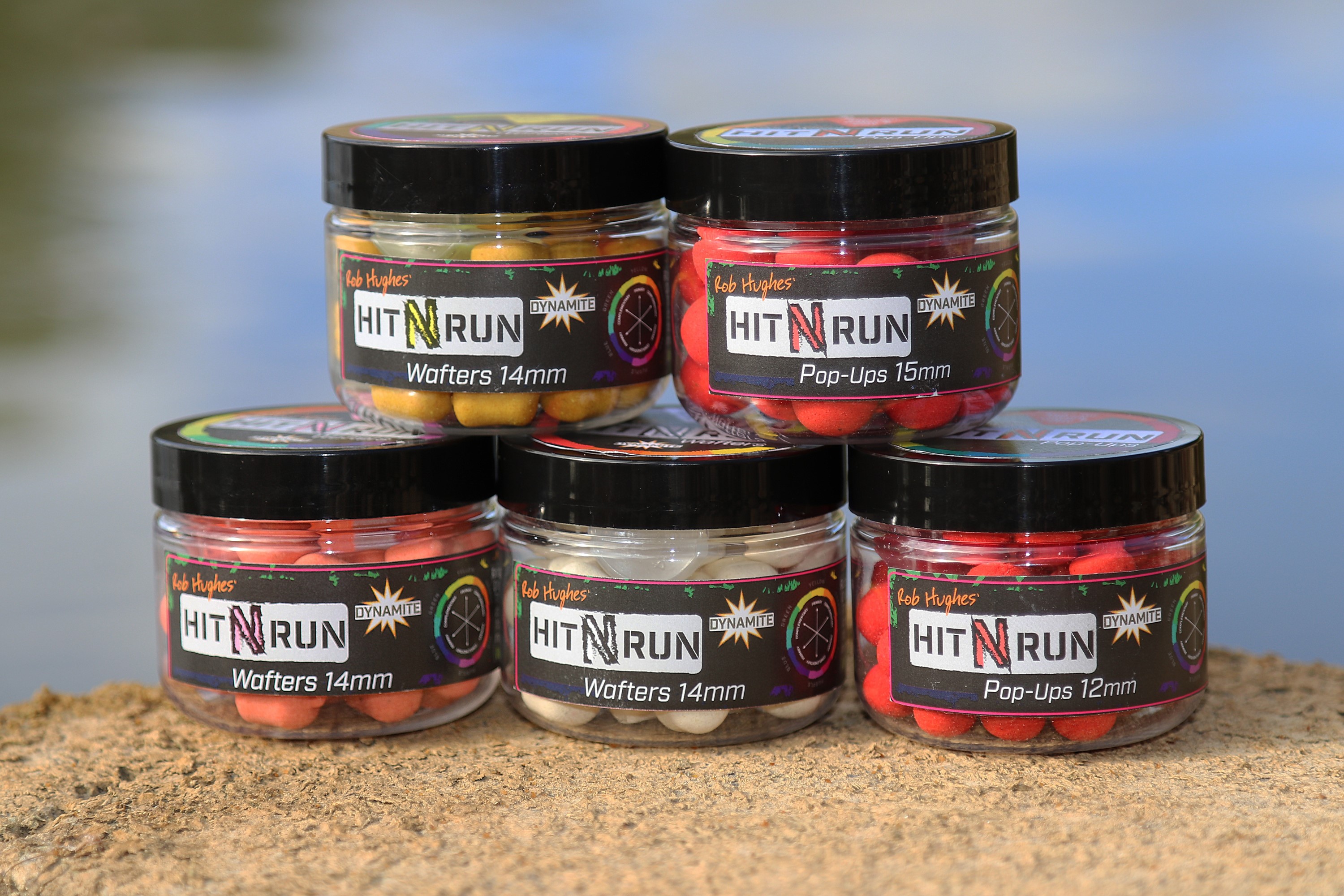 DYNAMITE BAITS Hit n Run - Wafters - Pastel Pink 14mm