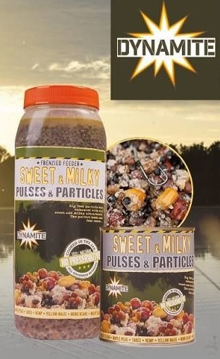 DYNAMITE BAITS Frenzied Sweet and Milky Pulses and Particles 700g