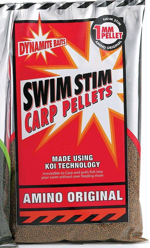 DYNAMITE BAITS Swim Stim Amino Original Carp Pellets 900g