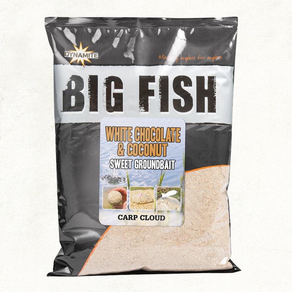 DYNAMITE BAITS Big Fish White Chocolate Coconut Sweet Groundbait