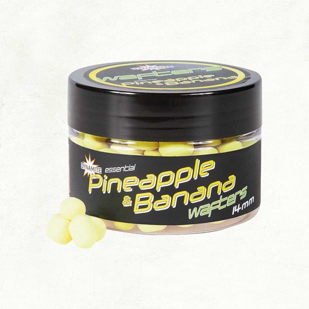 DYNAMITE BAITS Pineapple and Banana Fluro Wafters 14mm