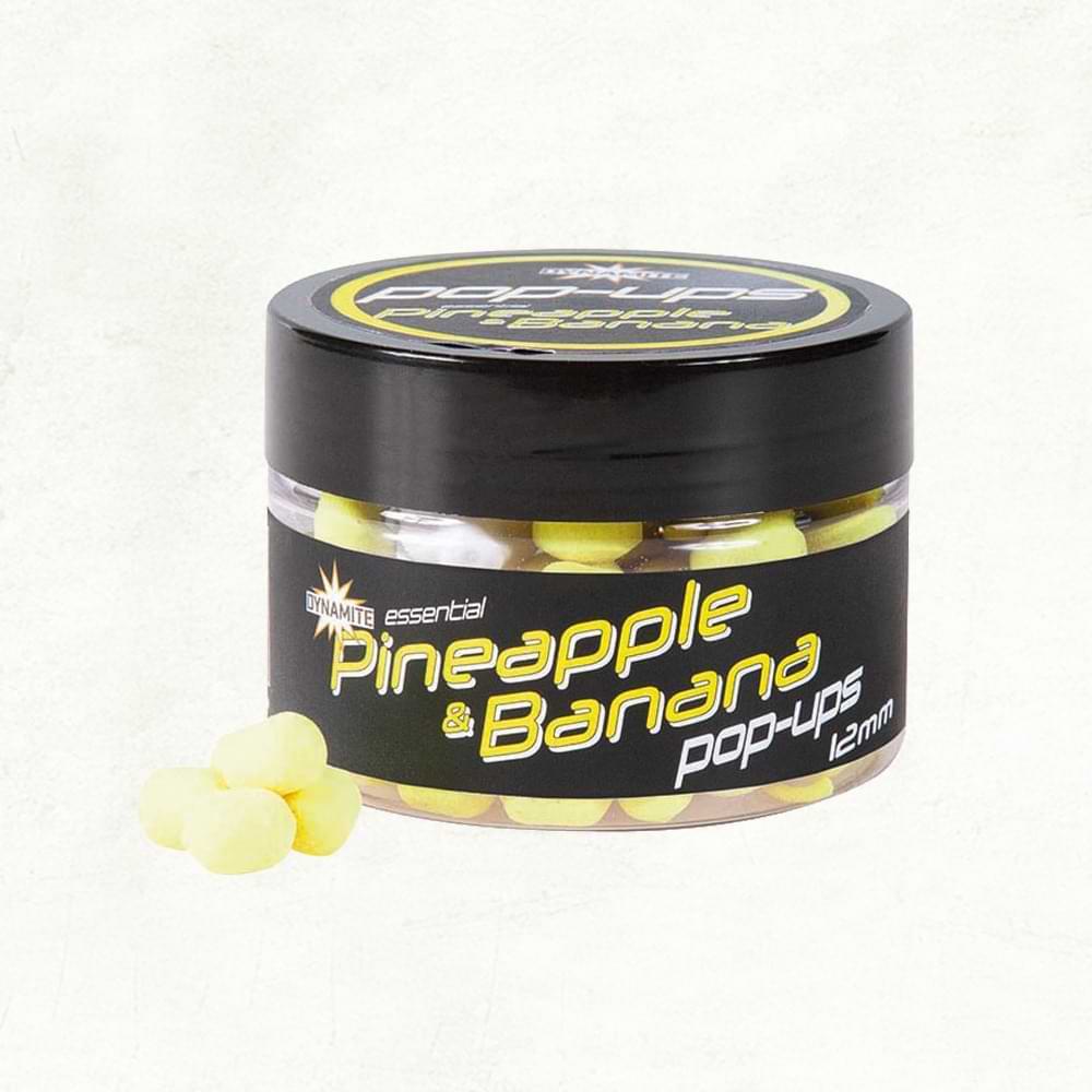 DYNAMITE BAITS Pinaple and Banana Fluro Pop-ups 12mm