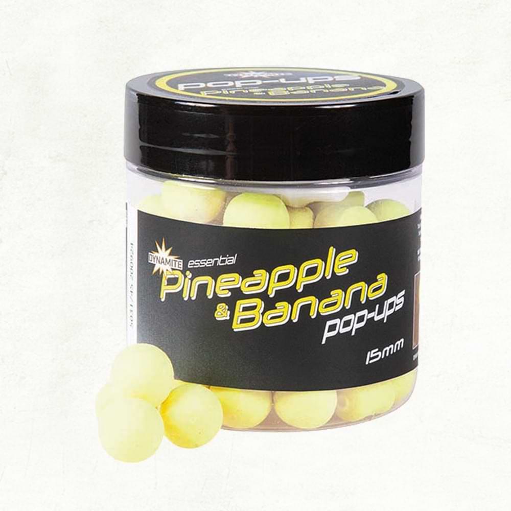 DYNAMITE BAITS Pinaple and Banana Fluro Pop-ups 15mm