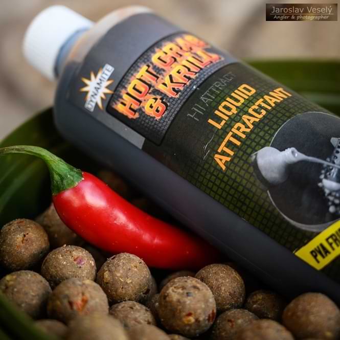 DYNAMITE BAITS Hot Crab and Krill Liquid Attractant 500ml