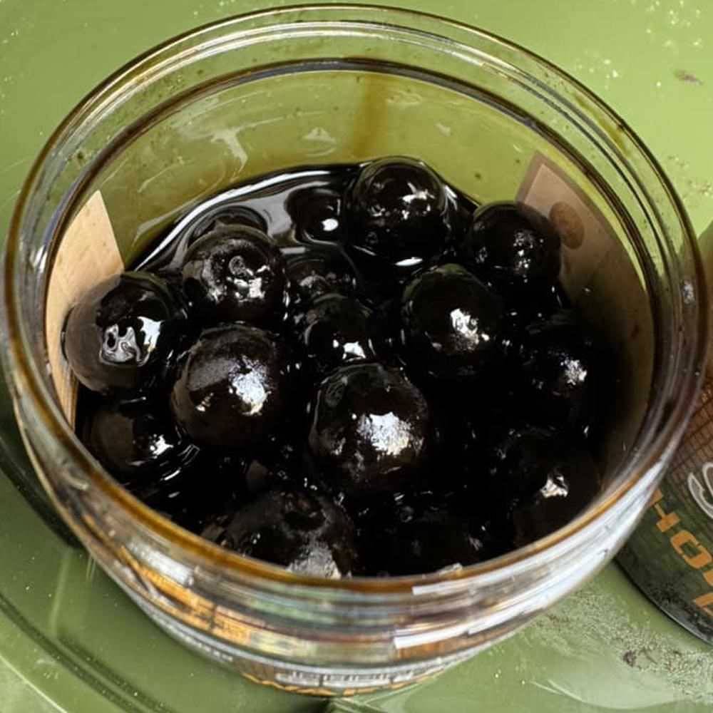 DYNAMITE BAITS Peppered Squid Hard Hookbaits 20mm