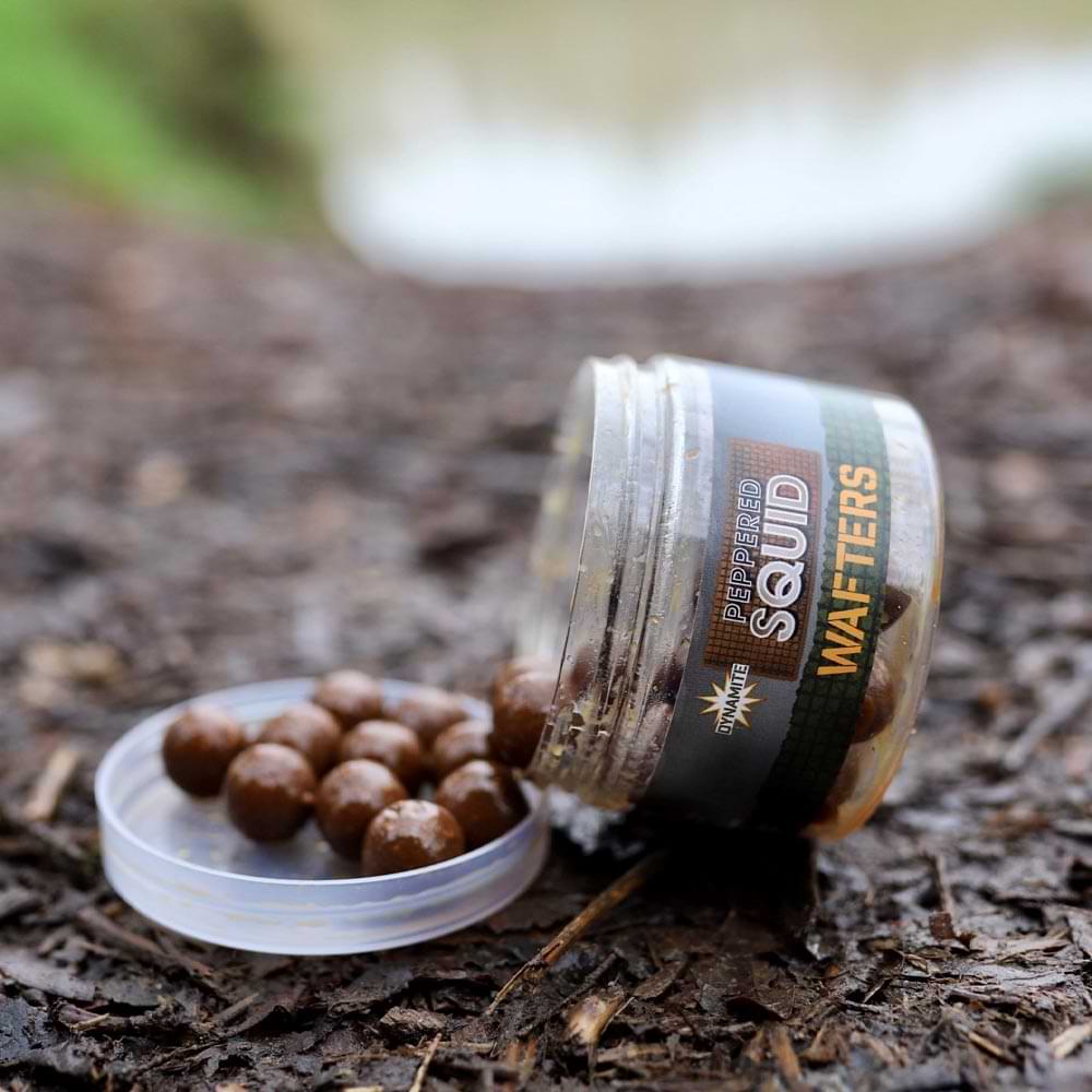DYNAMITE BAITS Peppered Squid Wafters 15mm