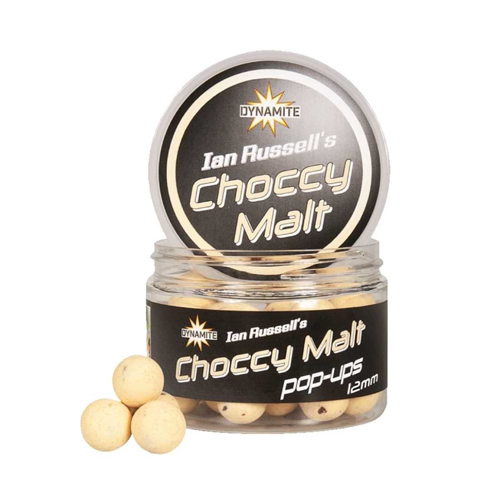 DYNAMITE BAITS Ian Russells Pop-Ups Choccy Malt 12mm