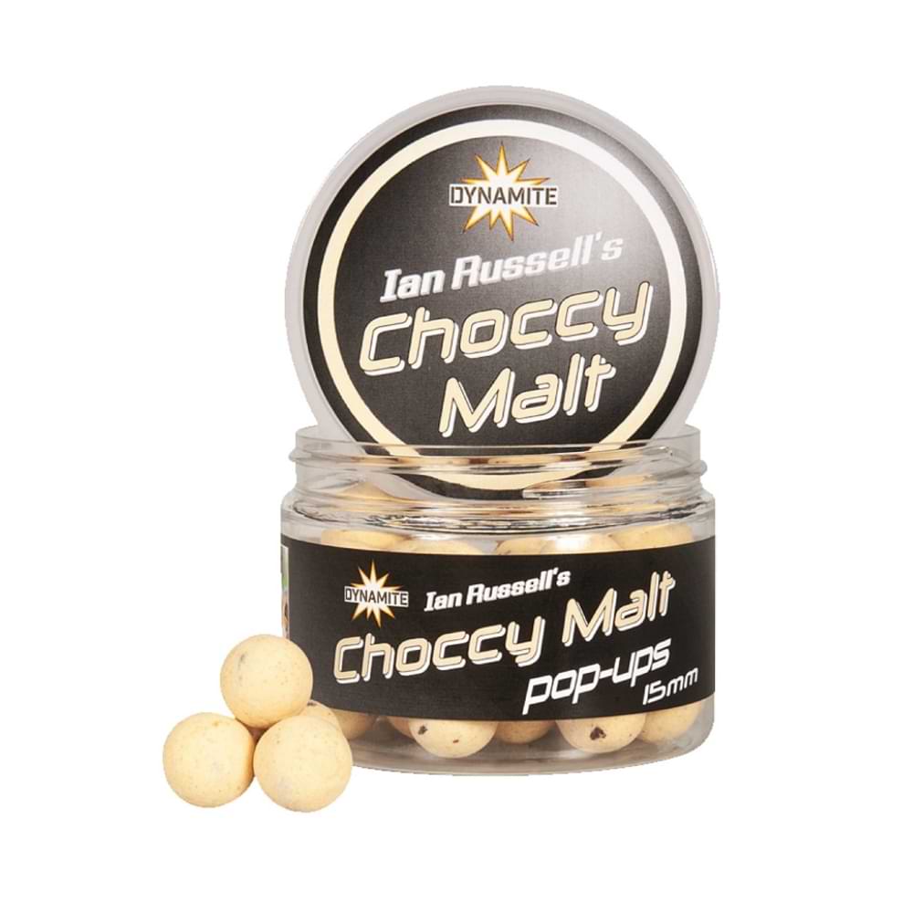 DYNAMITE BAITS Ian Russells Pop-Ups Choccy Malt 15mm