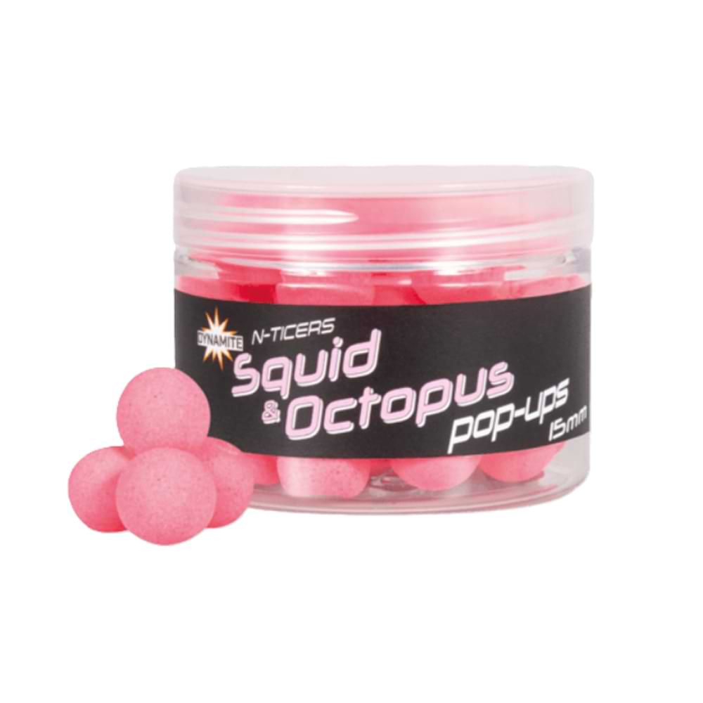 DYNAMITE BAITS N-Ticers Squid & Octopus Pop-Up 15mm