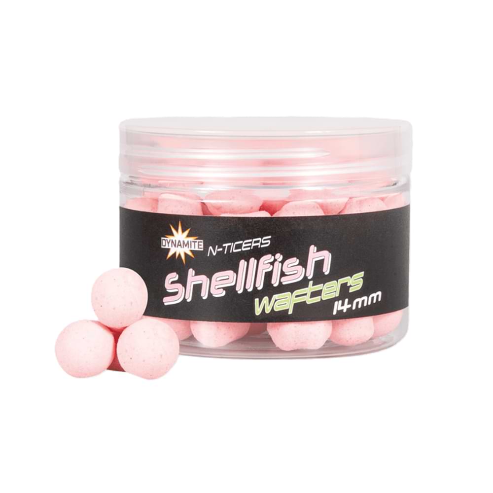 DYNAMITE BAITS N-Ticers Shellfish Wafters 14mm