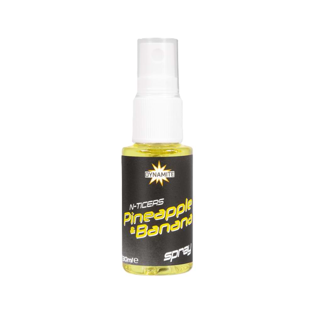 DYNAMITE BAITS N-Ticers Pineapple & Banana Spray 30ml