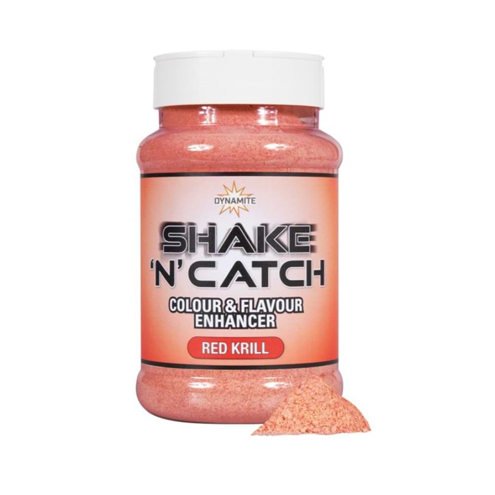 DYNAMITE BAITS Shake N Catch Colour And Flavour Enhancer Krill Red 