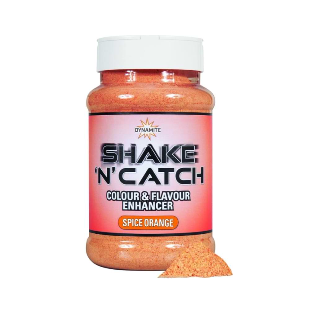 DYNAMITE BAITS Shake N Catch Colour And Flavour Enhancer Spice Orange
