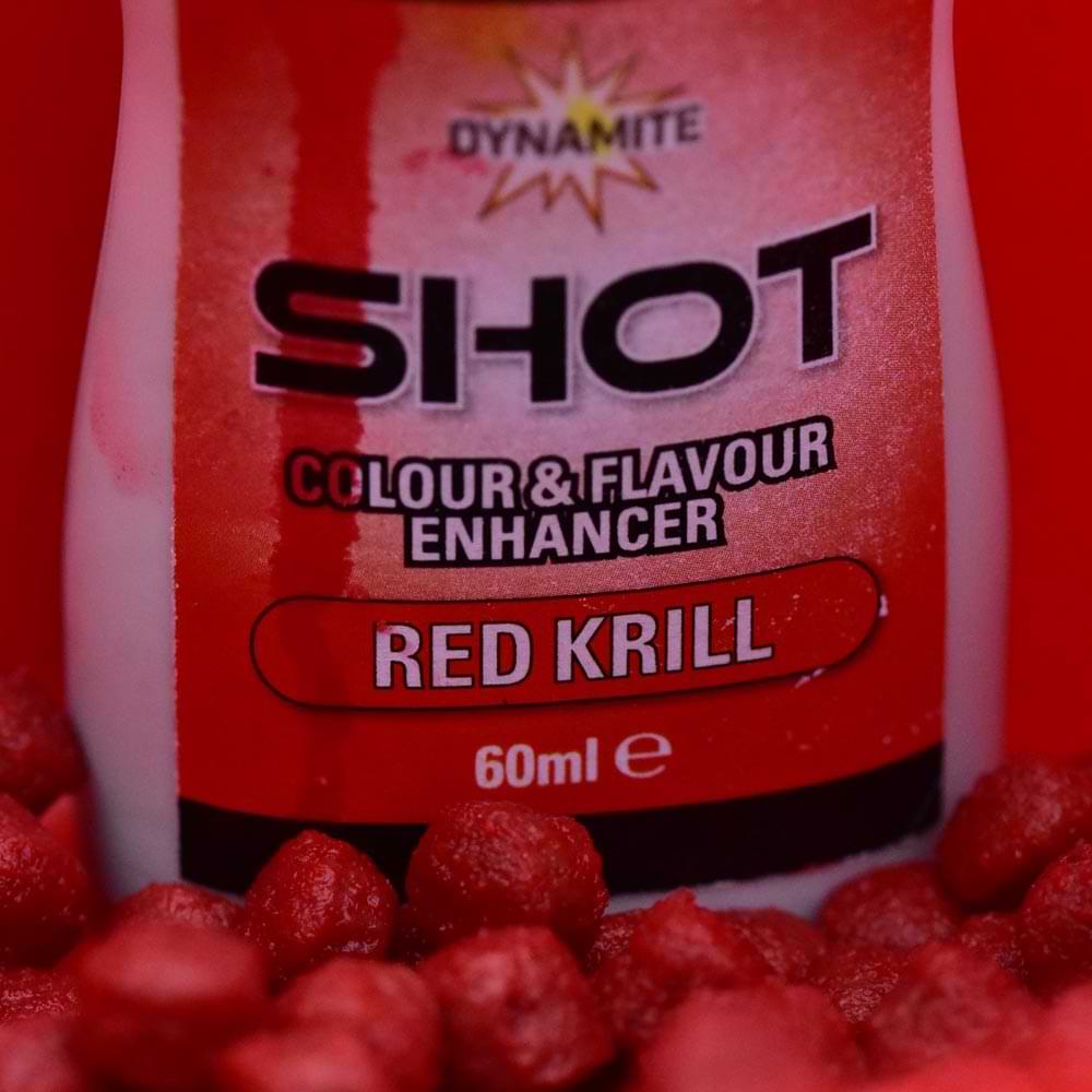 DYNAMITE BAITS Shot Colour And Flavour Enhancer Krill Red 