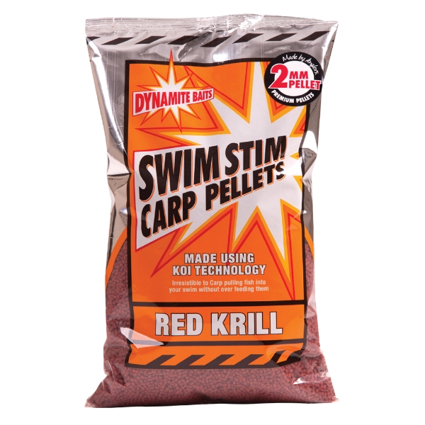 DYNAMITE BAITS Swim Stim Red Krill Pellets 900g
