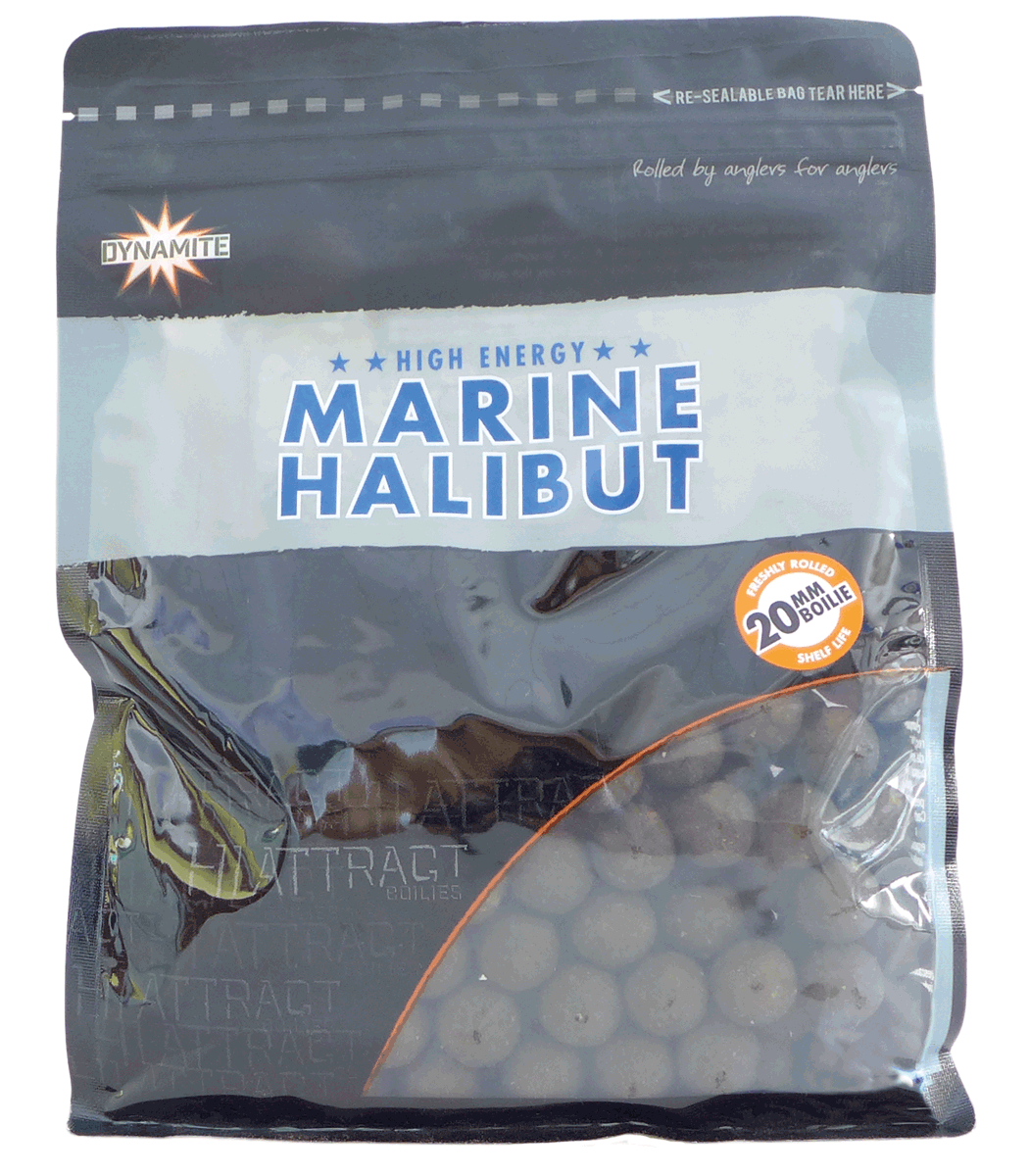 DYNAMITE BAITS Marine Halibut Boilies 1kg