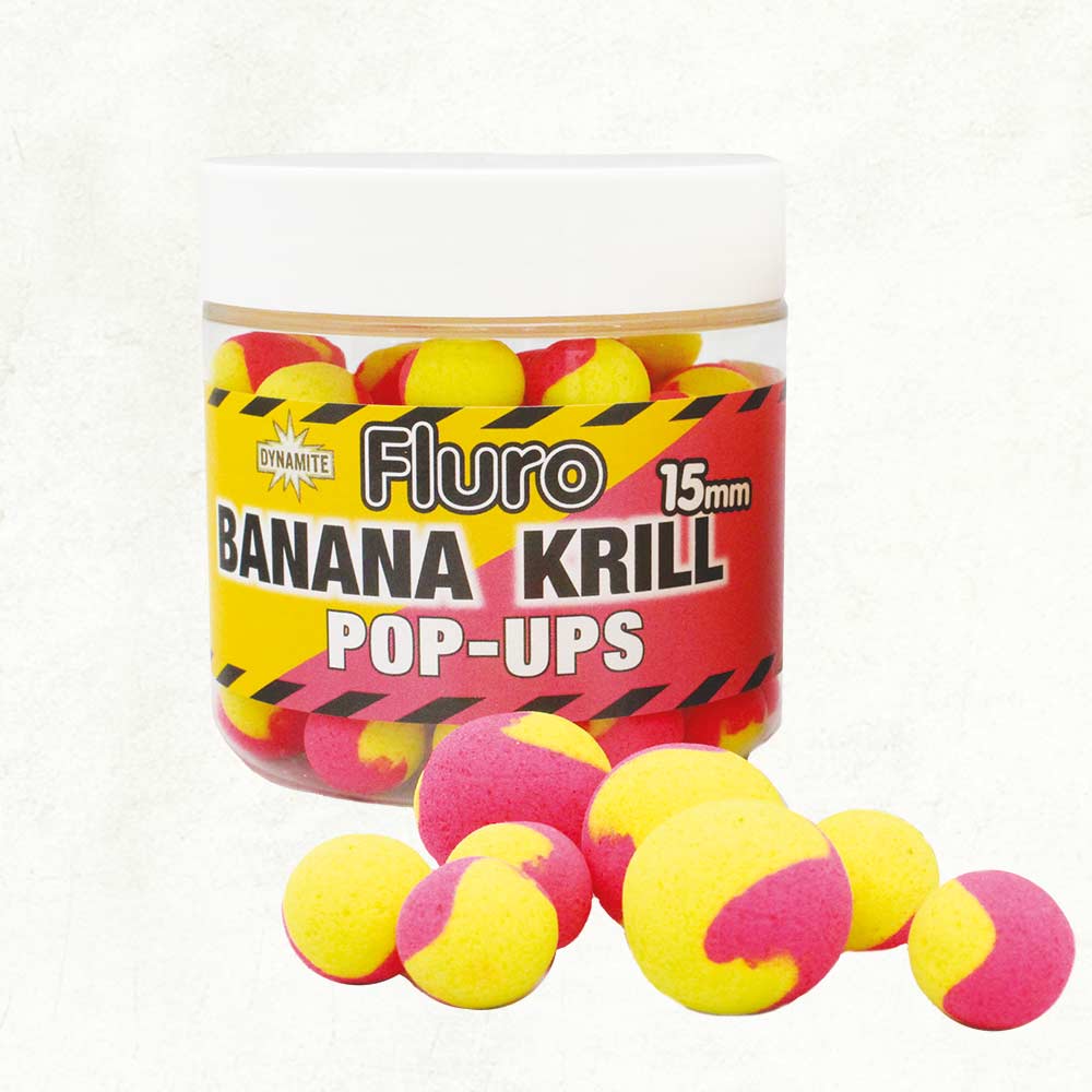 DYNAMITE BAITS Two Tone Pop Up Krill Banana