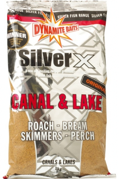 DYNAMITE BAITS Silver X Groundbait Canal& Lake