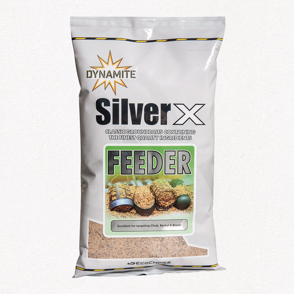 DYNAMITE BAITS Silver X Groundbait Feeder 1kg