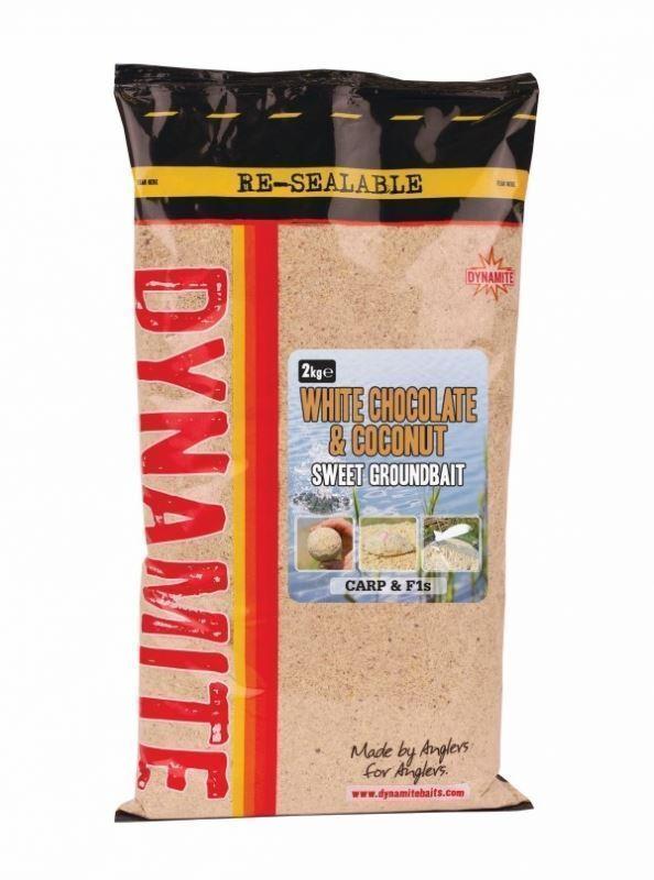 DYNAMITE BAITS XL Range White Chocolate & Coconut Groundbait 2kg