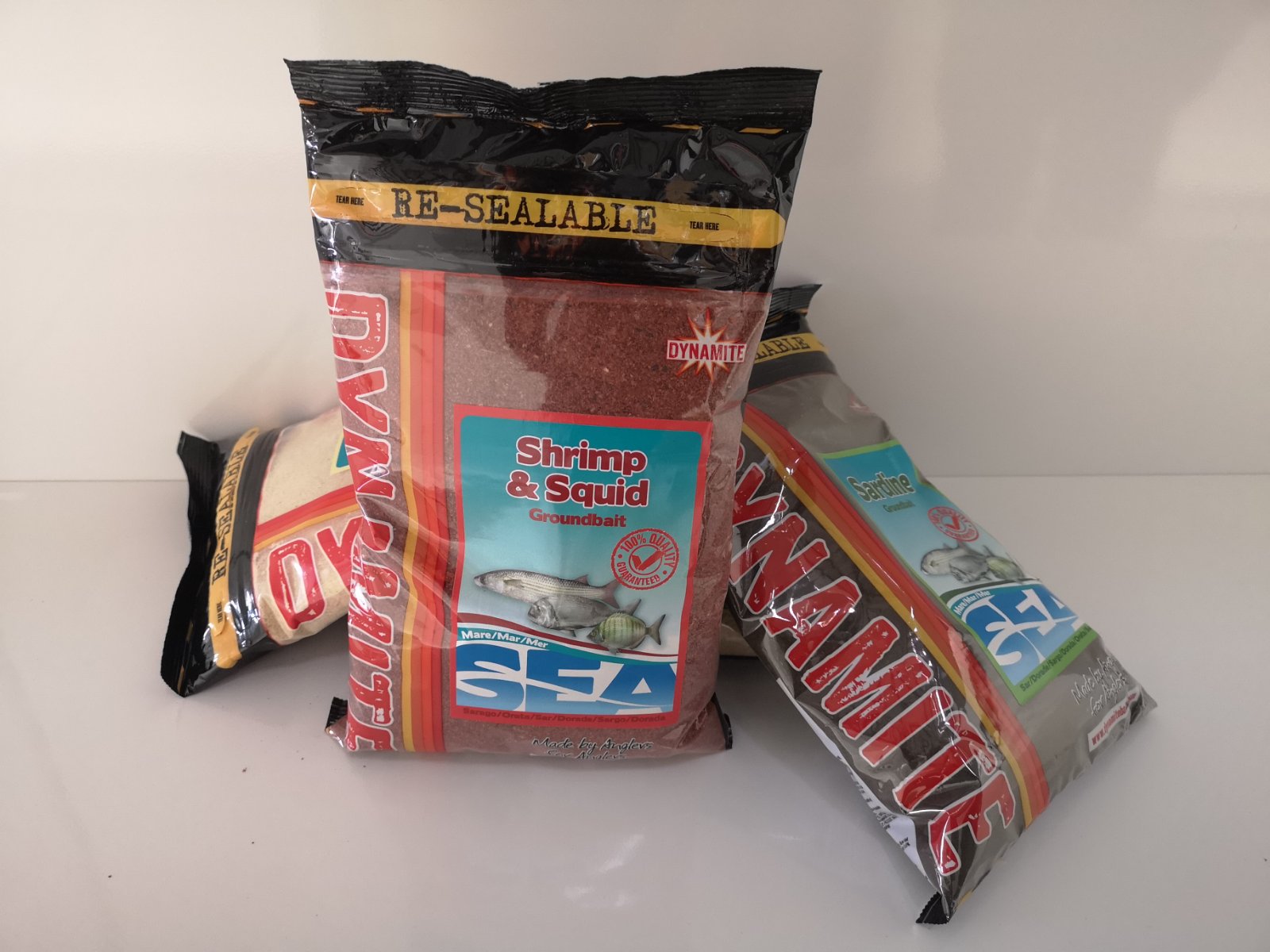 DYNAMITE BAITS Sea Groundbait Shrimp Squid