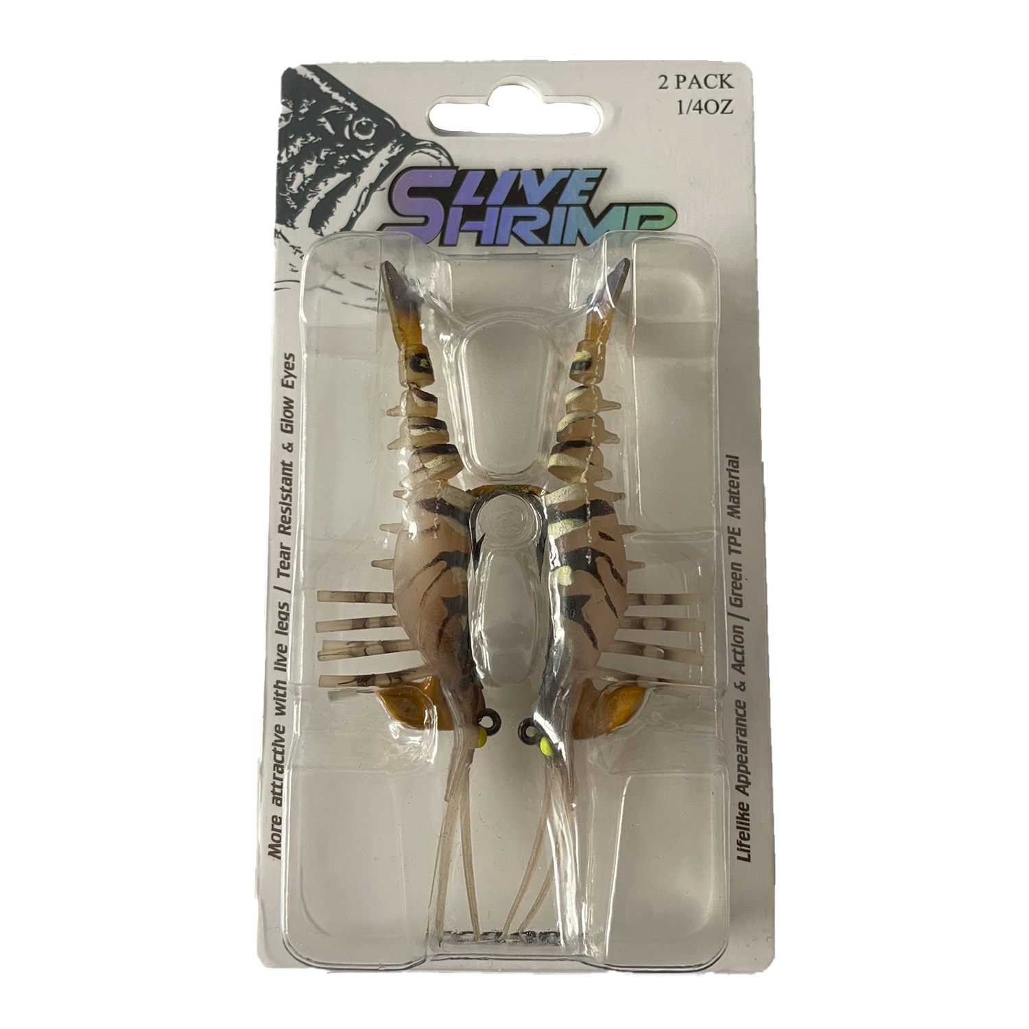 ECOODA Live Shrimp Sinking 76mm 7.1g