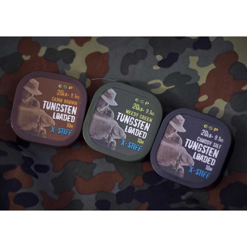 ESP Tungsten Loaded 20 lb Camo Brown X-Stiff 