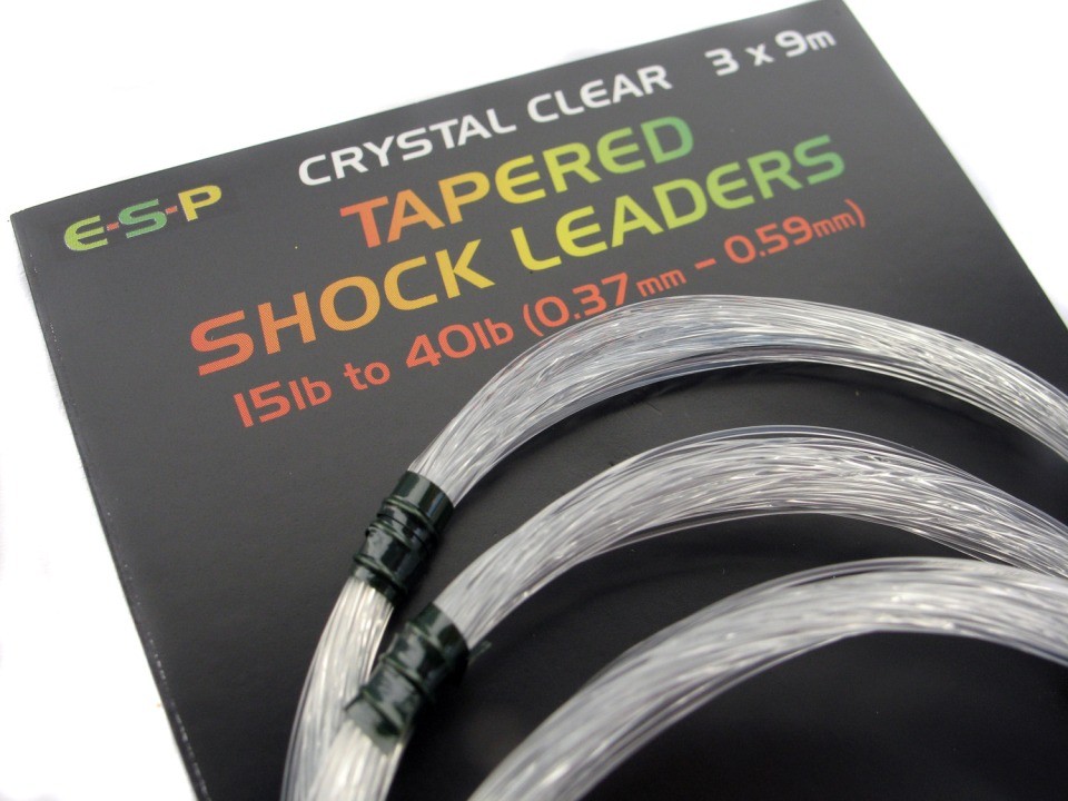 ESP Tapered Shock Leader Clear