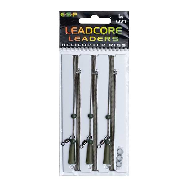 ESP Leadcore Leaders Heli Rigs 1m