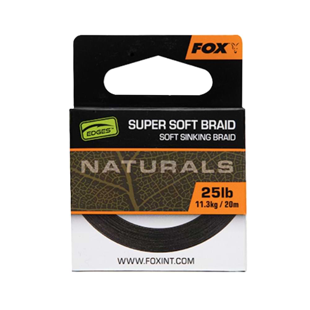 FOX Naturals Soft Braid Hooklength 20m