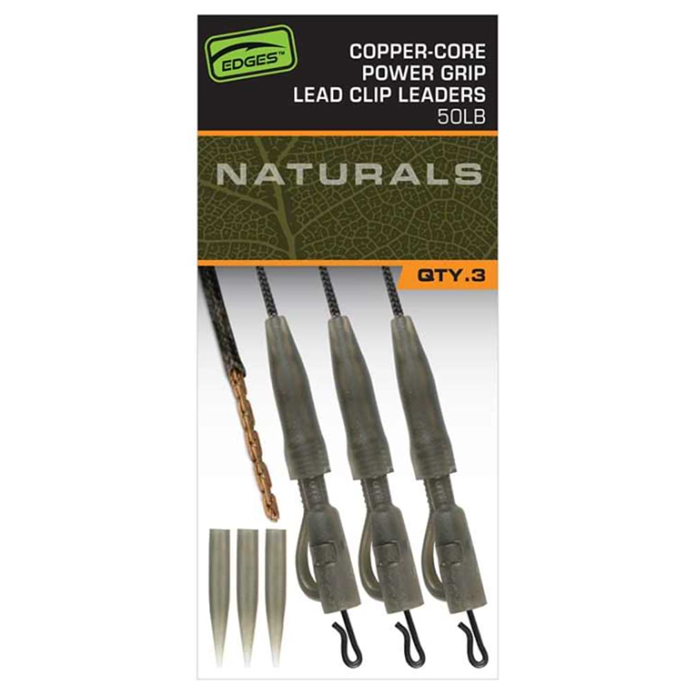 FOX Edges Copper-Core Grip Lead Clip Leaders