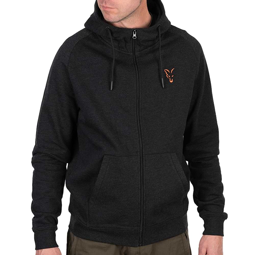 FOX Collection LW Hoody Black and Orange