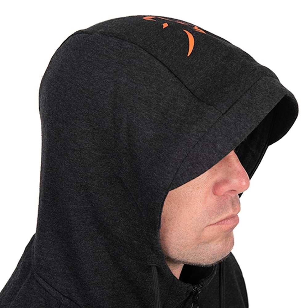 FOX Collection LW Hoody Black and Orange